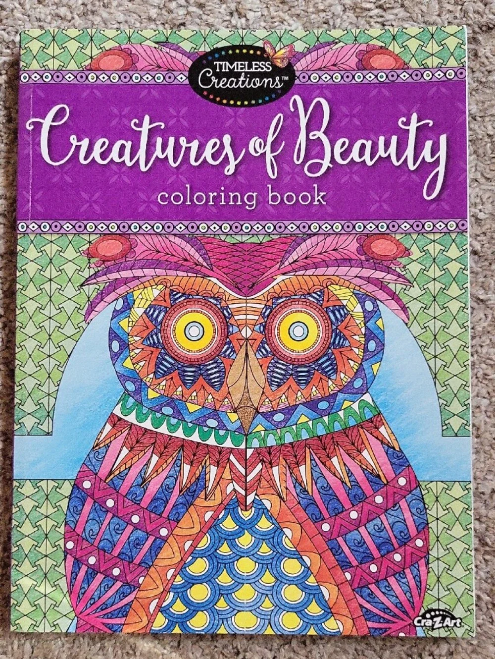Cra-Z-Art's Timeless Creations Coloring Books - Set Of 3
